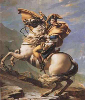 Jacques-Louis David Napoleon Crossing the Alps (mk08) Spain oil painting art